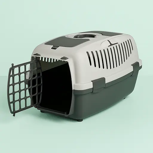 Переноска Trixie Capri 2 для тварин до 8 кг 37x34x55 см сіра - фото 3