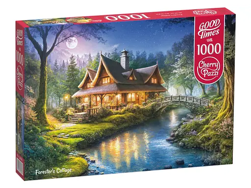 Пазли CherryPazzi Котедж лісника, 1000 елементів, 50x70 см, 30684