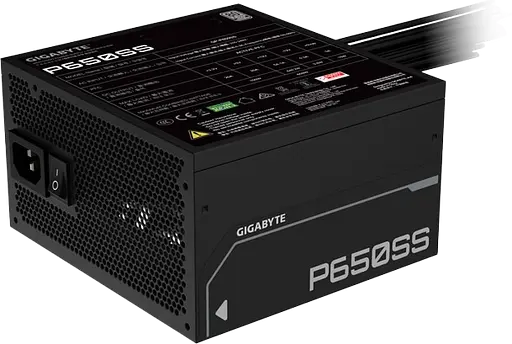 Блок питания Gigabyte P650SS 650W 80+ Silver (GP-P650SS) - фото 2