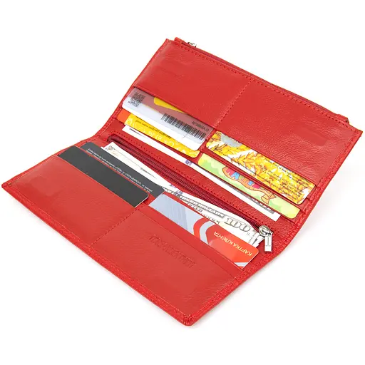 Жіночий шкіряний гаманець ST Leather 19х9.5х1.5 см acs0018193 - фото 4