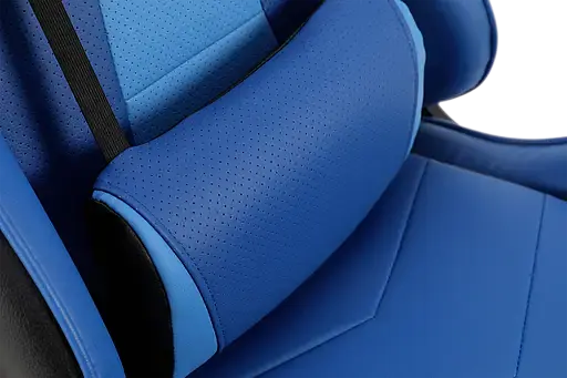 Геймерское кресло GT Racer черное с синим (X-2317 Black/Dark Blue) - фото 12