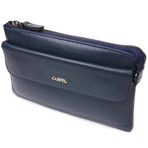 Клатч кожаный мужской Canpellini 21,5х13,5х1 см sum0022424 - фото 1