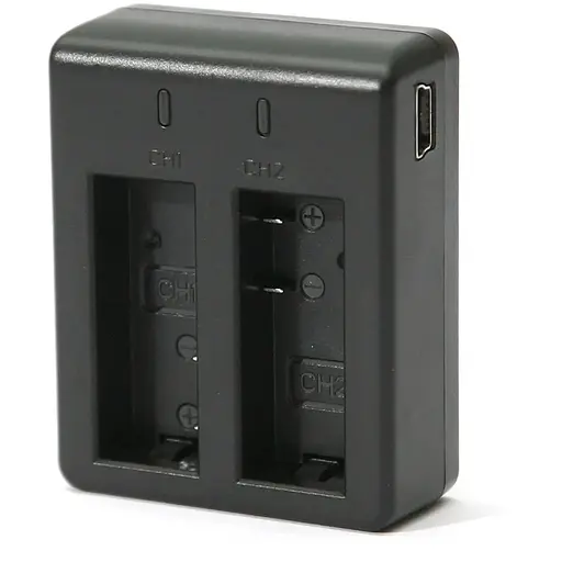 Сетевое зарядное устройство для PowerPlant Dual SJCAM SJ4000 для двух аккумуляторов