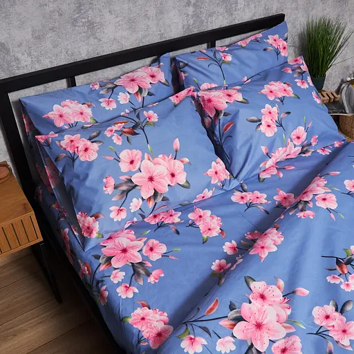 Набор наволочек Moon&Star Мікросатин Premium Blossom Sky 50х50 см 2 шт - фото 3