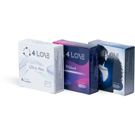 Презервативи 4Love Ultra thin ультра тонкі 4 шт. - фото 8
