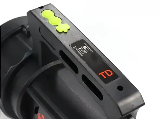 Мощный светодиодный фонарь аккумуляторный прожектор TD-3300 переносной фонарь для охраны - фото 8