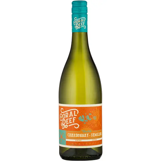 Вино Coral Reef Chardonnay-Semillon белое сухое 12.5% ​​0.75 л