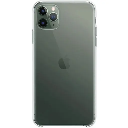 Оригинальный противоударный чехол Apple Clear Case Hardshell для iPhone 11 Pro Max Прозрачный MX0H2ZM/A - фото 5