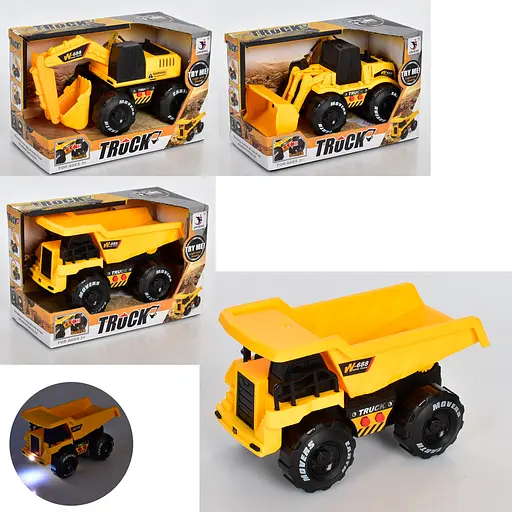 Строительная техника, 1188-86-88-89, звук, свет (В ассортименте) - фото 3