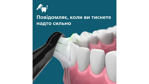 Електрична зубна щітка Philips Sonicare HX7111/01 серії 5500 чорна - фото 5