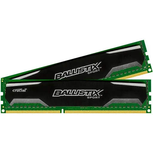 Оперативна пам'ять Crucial Ballistix Sport 16GB (2x8GB) DDR3 1600 PC3 12800 BLS8G3D1609DS1S00 Б/В
