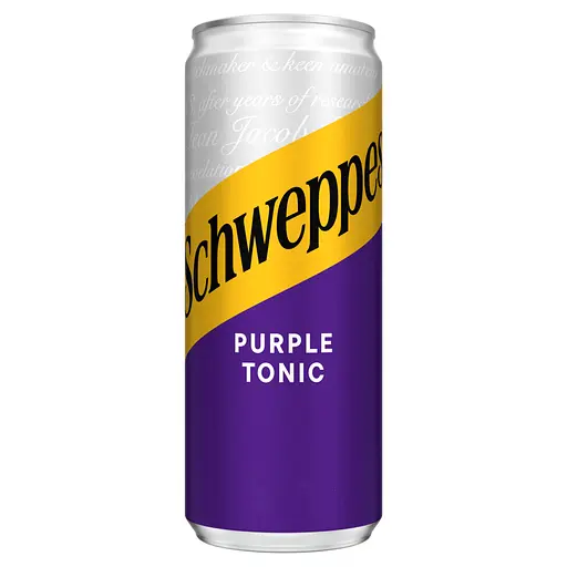 Напій Schweppes Purple Tonic безалкогольний сильногазований 330 мл