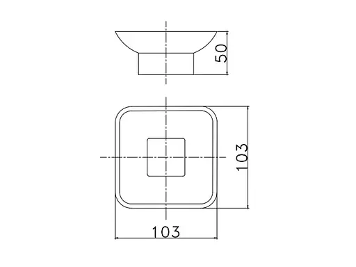 Мыльница ASIGNATURA Unique черная (85602802) - фото 2