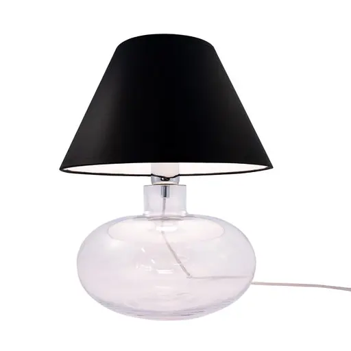 Настільна лампа Zuma Line MERSIN TRANSPARENT 5513BK - фото 3