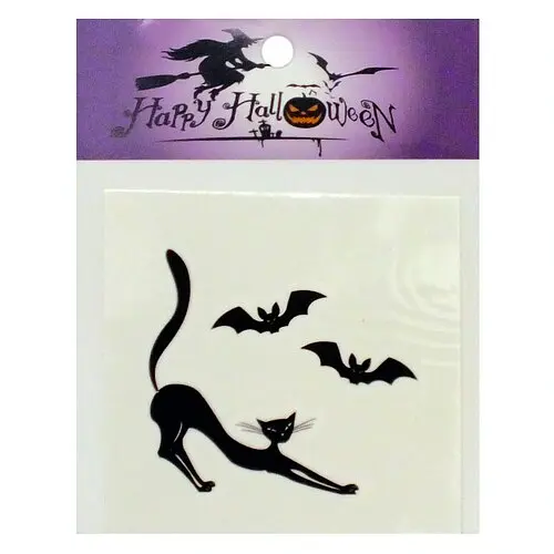 Тату мини Черная кошка - фото 1