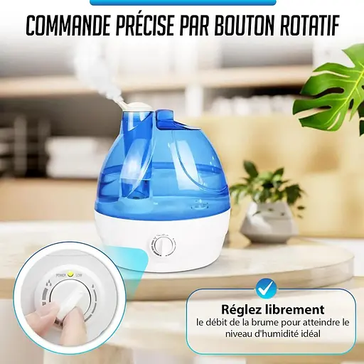 Увлажнитель воздуха с баком для воды на 2.2 л - фото 3