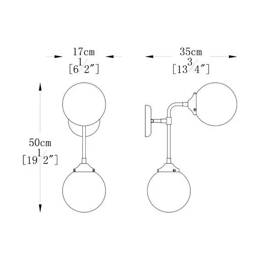 Бра Zuma Line W0454-02D-SDAC RIANO - фото 2