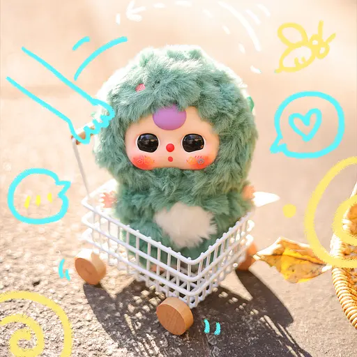 Колекційна м'яка іграшка з кільцем Pop Top Baby Three Милі крихітки (CRP2604) - фото 5