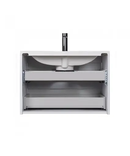 Тумба Мойдодир Marko 60-A з умивальником Cosmopolitan 60 Білий - фото 2