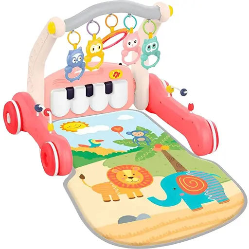 Каталка-ходунки Limo Toy HE0637-HE0638Р с ковриком