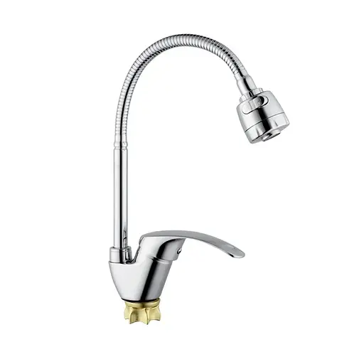 Смеситель для кухни с рефлекторным изливом Champion YUB 011-181 MI6386 Хром - фото 1