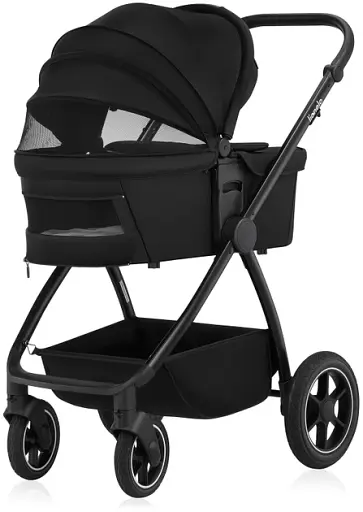 Универсальная коляска 3 в 1 Lionelo Meril Black Onyx (LO-MERIL 3IN1 BLACK ONYX) - фото 3