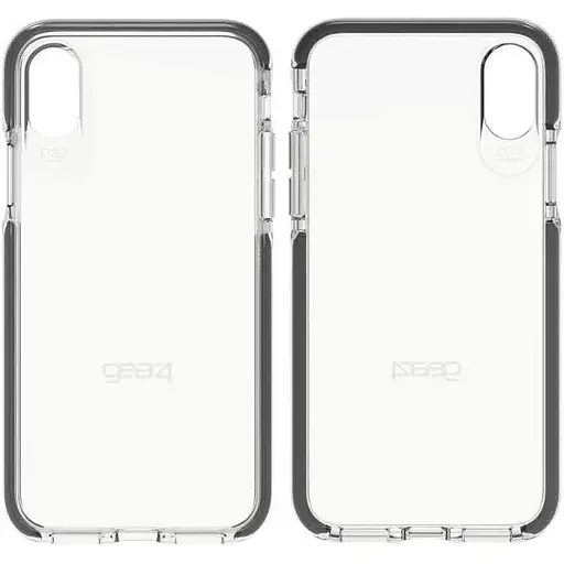 Протиударний чохол Gear4 Piccadilly D3O для iPhone XS Max (6.5") Black + Прозорий - фото 5