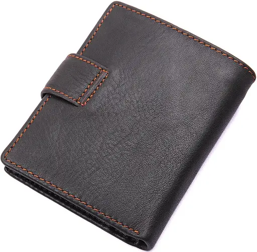 Мужской кожаный кошелек Vintage 9.5х14 см acs0015342 - фото 2