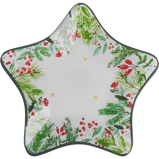 Тарілка Viva NY Xmas Star 20.5 см (ST0108)
