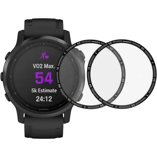 Защитная пленка DK CDK для Garmin Fenix 6 / 6 Pro Composite Film box 2 шт. (015290) (black)