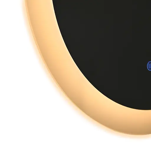 Дзеркало Qtap Taurus R800 з LED-підсвічуванням Touch, з антизапотіванням, з димером температури кольору (3000-6500K) QT2478R807 - фото 9