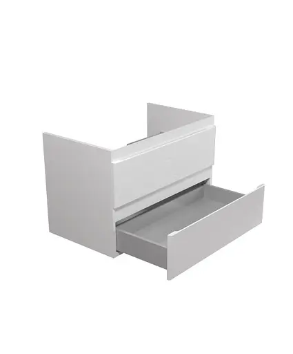 Тумба Мойдодир Unik 70-A під умивальник Білий підвісна Білий - фото 4