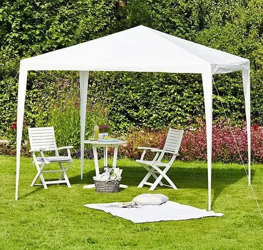 Садовий павільйон 3×3м білий навіс для відпочинку на природі - фото 4