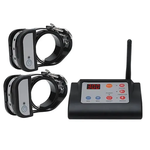 Бездротовий електронний паркан для собак + електронний нашийник для дресирування 2-х собак Petguider 883-2, з 2-ма нашийниками (100631)