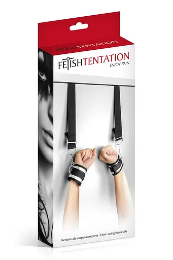 Фіксатор для рук на двері Fetish Tentation Door swing handcuffs