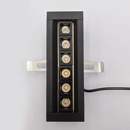 Встраиваемый светильник Skarlat RSL74166 9x2W BK+GD 4000K - фото 3