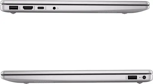 Ноутбук HP 14 14-hc0003ua 1920x1080 IPS/Intel U5-225U/16GB/1TB/UMA/DOS/Silver (C3UL8EA) - фото 6