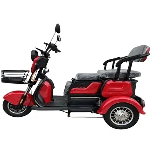 Електроскутер трицикл двомісний iBike X3 (500W, 48V, 15Ah)
