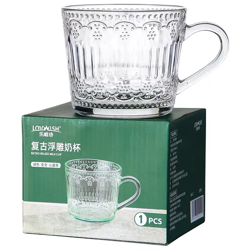 Кружка стеклянная Vintage 400 мл (83240810)