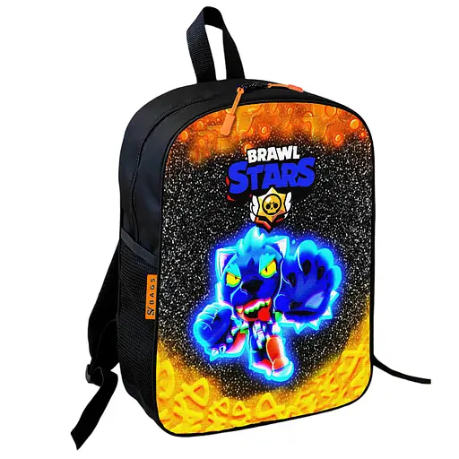 Рюкзак шкільний дитячий 36х27см Бравл Старс з принтом для хлопчика (00633)