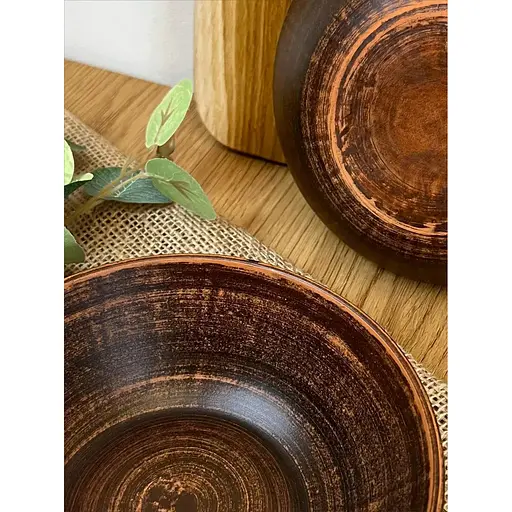 Піала керамічна (глиняна) Гладка 500 мл - фото 6