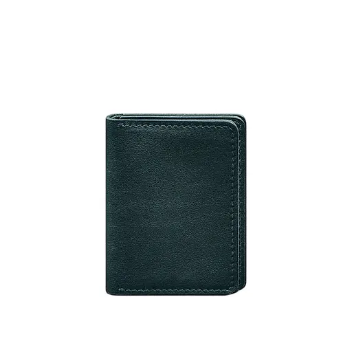 Кожаная обложка для водительского удостоверения, ID и пластиковых карт 2.0 зеленая - фото 10