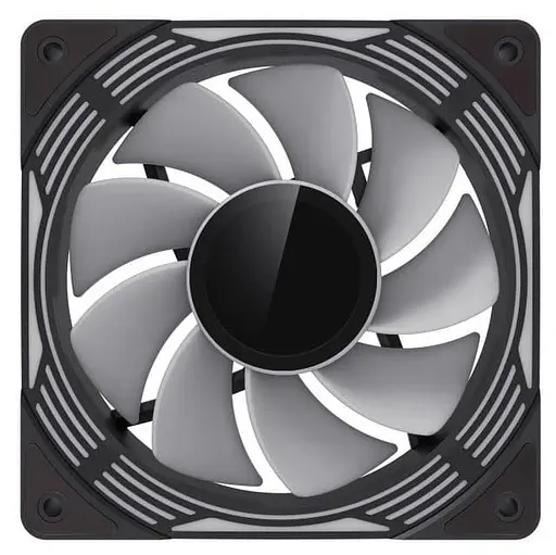 Вентилятор GameMax 120mm*3 KIT ARGB fan (функція ре версу) KF300R BK (KF300R BK) - фото 3