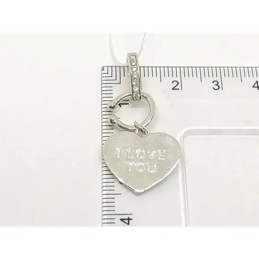 Срібна підвіска Імперія золота з фіанітами. ПВ645С - фото 4