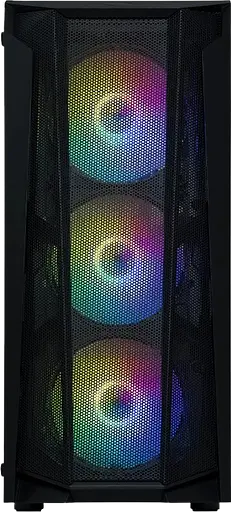 Корпус QUBE Borey RGB Black (BOREY_F5NU3) - фото 2