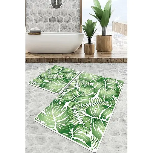 Набір килимків для ванної кімнати Chilai Home Pied 60 x 100 + 50 x 60