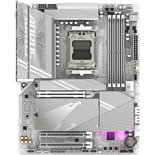 Материнская плата GIGABYTE X870 AORUS ELITE WIFI7 ICE (X870 A ELITE WF7 ICE)