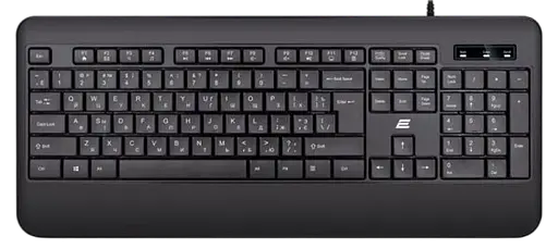 Клавіатура 2E KS109 Black (2E-KS109UB) - фото 3