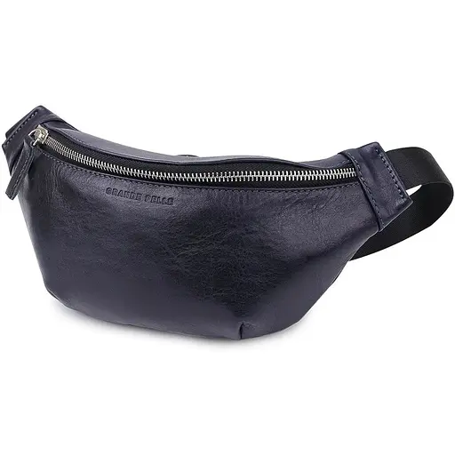 Бананка кожаная Grande Pelle 26х13х7 см sum0015586 - фото 1