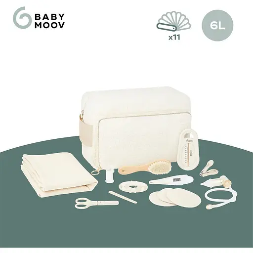 Набір для догляду за дитиною в косметичці Babymoov Curl White (A032009) - фото 2